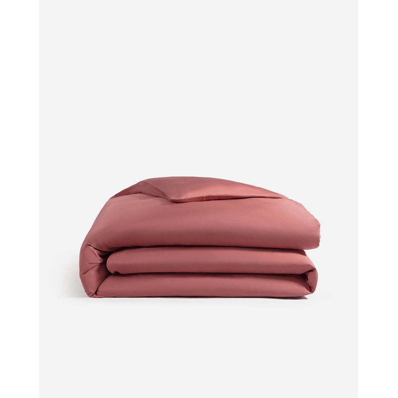 Natural Premium Duvet Cover, Full Duvet Cover, Clay