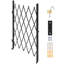 Barrière de sécurité pliante simple, barrière à ciseaux verrouillable avec roulettes pivotantes à 360 °, barrières rétractables en acier Barricade pour la sécurité d'entrée, le garage, l'entrepôt et la piscine-116222017