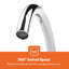 GEEPAS Kitchen Sink Tap Stainless Steel, 7 Year Warranty