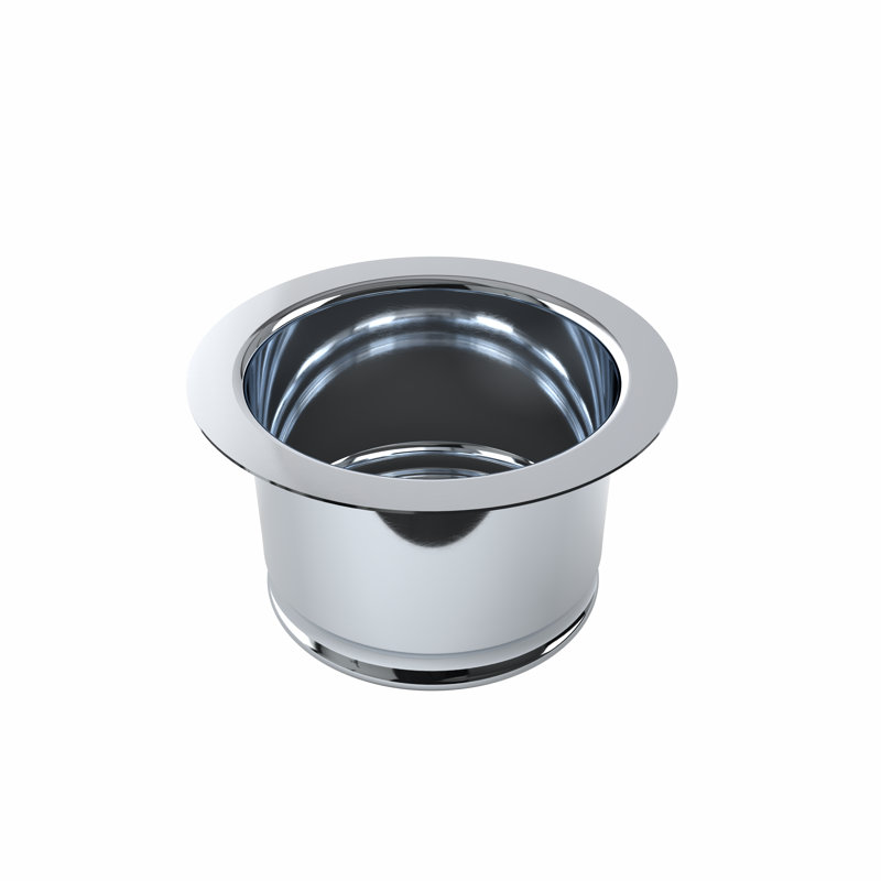 Drain, bride d'évacuation, rallonge, Chrome