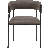 Mccolister Upholstered Dining Chair With Padded Seat And Open Back Design Powder-Coated Iron Frame Mccolister Collection-864800575-851444179