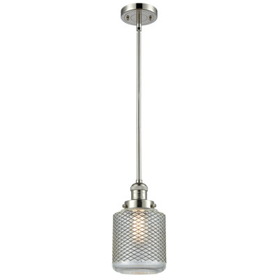 Luminaire suspendu cylindrique à 1 lumière Iyana