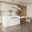 Extendable Freestanding Kitchen Islands,Wood Kitchen Island with Storage and Seating Area