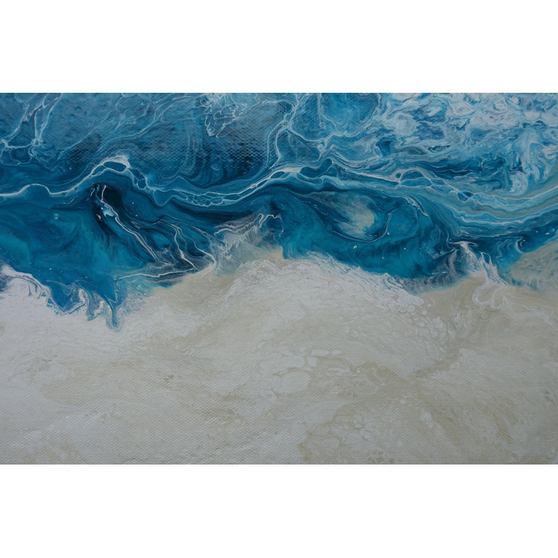 Crashing Surf Painting by Cynthia White