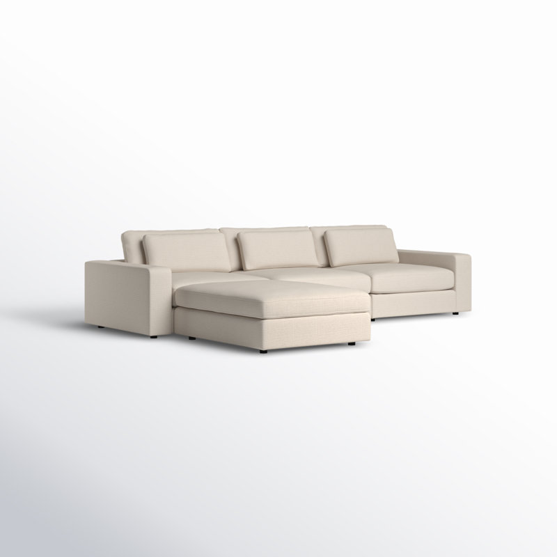 Bloor Modular Chaise Sectional, Clairmont Ivory