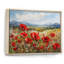 «Red Poppies Field In Mountain I», reproduction sur toile-48656618-48656616