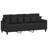  Sofa Set Black