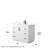 Miranda 42" Freestanding Single Bathroom Vanity with Quartz Top-98025184-98025180-98144546