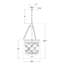 Ralph Lauren Cambridge 3 LIght Medium Pendant-37093920