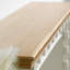 Beige +Burlywood Solid Wood Freestanding Fireplace