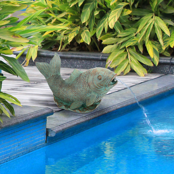 Naughty Dog Water Spitter, Decorative Pond Spitter