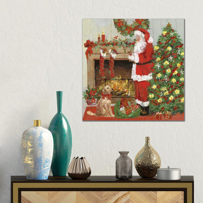 Santa's Helper - Wall Art Print - Wrapped Canvas