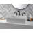 Arvo Widespread Bathroom Faucet 3 Hole, 2-handle Bathroom Sink Faucet with Drain Assembly-58972579