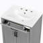 Meuble-lavabo moderne de 48 pouces avec lavabo en céramique, portes à fermeture en douceur, tiroir rabattable, tablettes de porte à double couche, solution de rangement élégante-2050166476