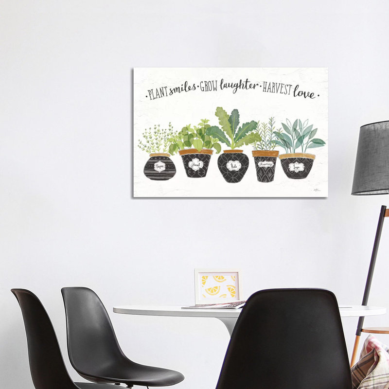Fine Herbs I by Janelle Penner - Wrapped Canvas Print, 101.6 cm H x 66.04 cm W x 1.91 cm D