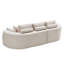 Canapé modulaire courbé à compression 2 pièces Bridger-483204201