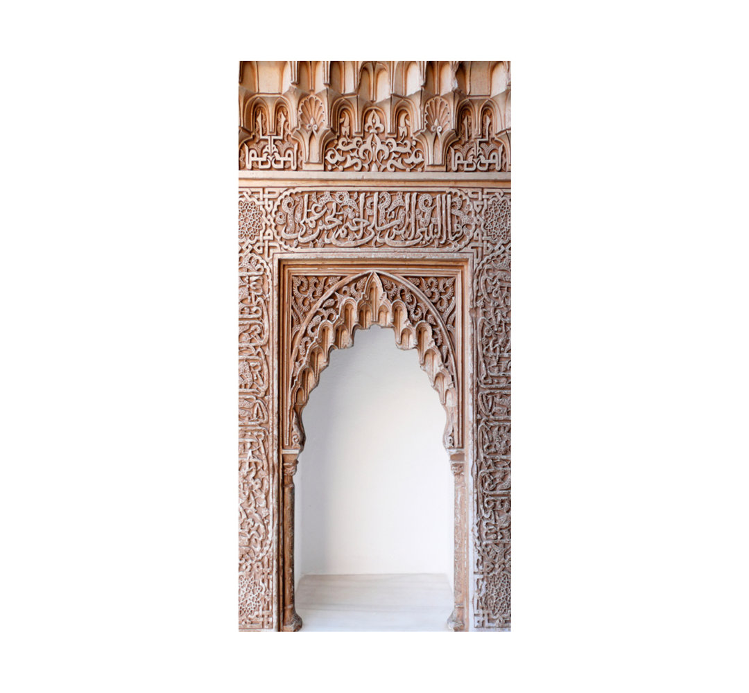 Wall of Ornaments Door Sticker