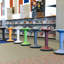 Tabouret ECR4Kids SitWell, hauteur réglable, siège actif-31674722