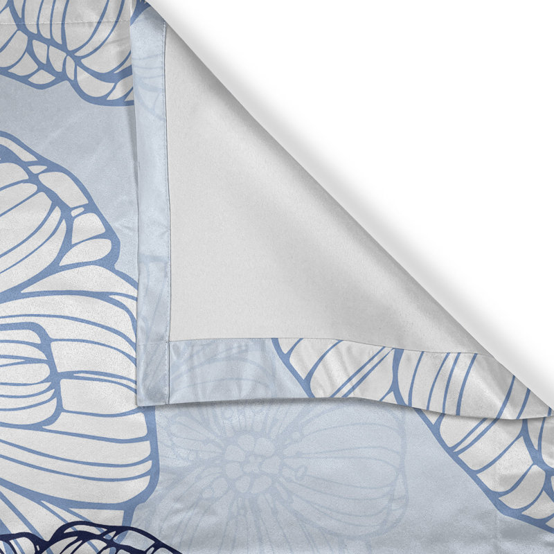 Semi Sheer Curtain Pair