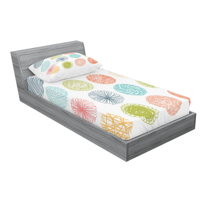 Microfiber Sheet Set, Twin XL Sheet Set with Fitted Sheet