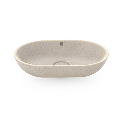 Woodio Soft60 15.748'' Wood Oval Bathroom Sink