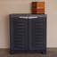 Armoire de rangement de garage autoportante réglable à 1 tablette en plastique de 25,5 po-397149101