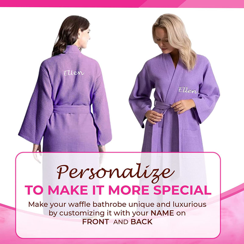 Peignoir fille / femme Bergan, L, Oui, Mauve