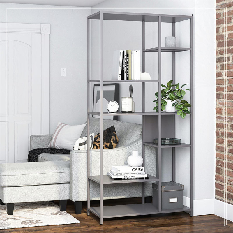 Metal Bookcase Room Divider