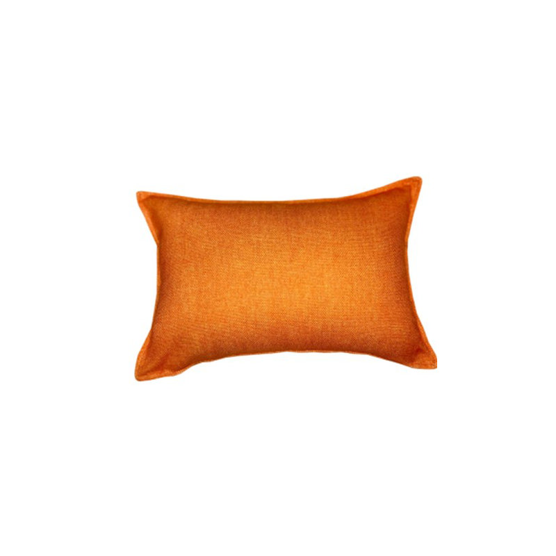 Naiely Orange Rectangle Throw Cushion
