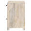 Armoire d'appoint avec tiroir Whitewashed Whitewashed