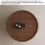 Table basse ronde de style médiéval