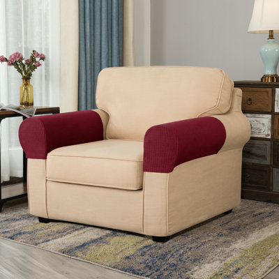 Housse pour fauteuil à coussins carrés Arainy