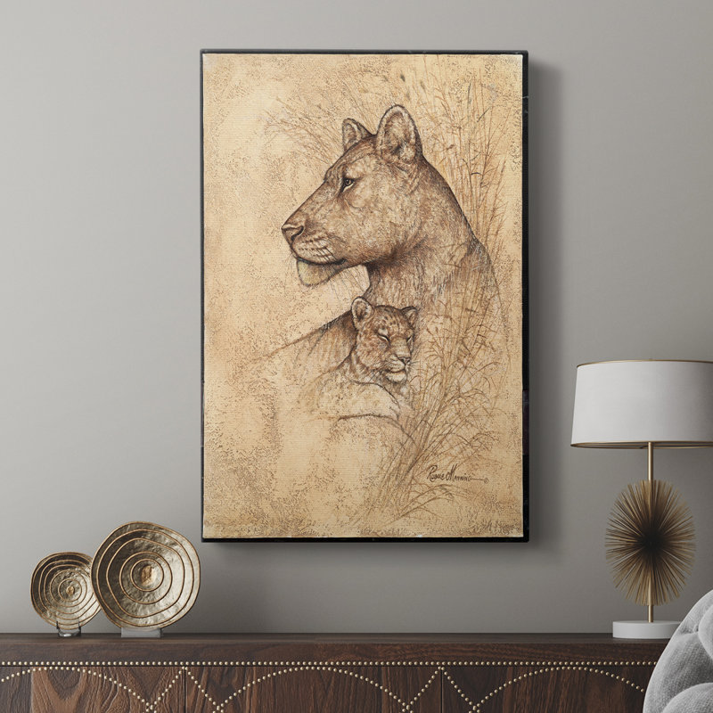 Protection de la mère - galerie Cavas sur mesure, H 48 po x l 32 po