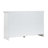 Denault Modern Farmhouse Sideboard with Glass Doors & Drawer