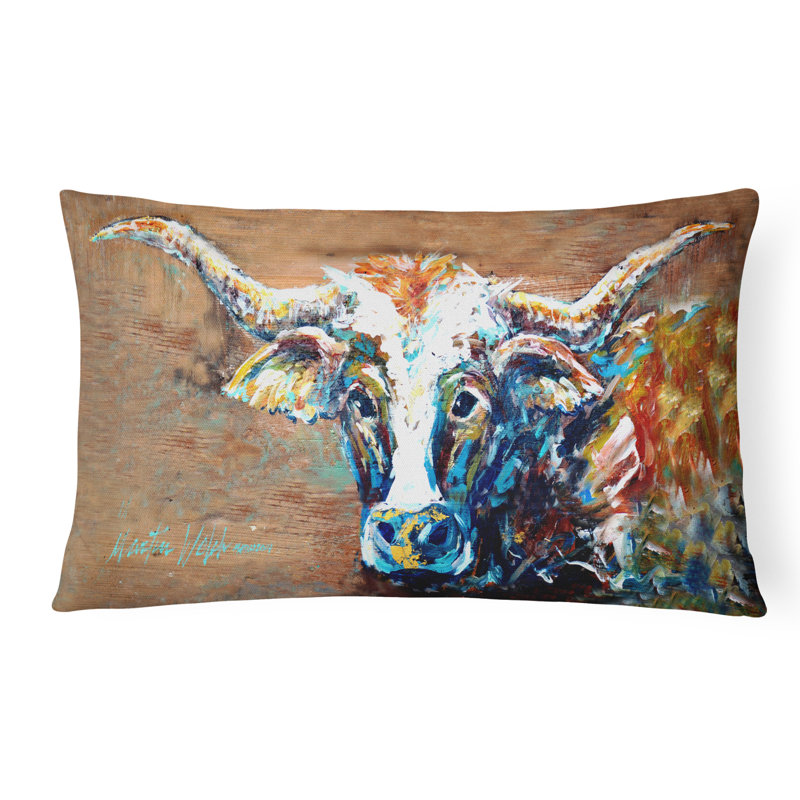 Outdoor Reversible Throw Pillow