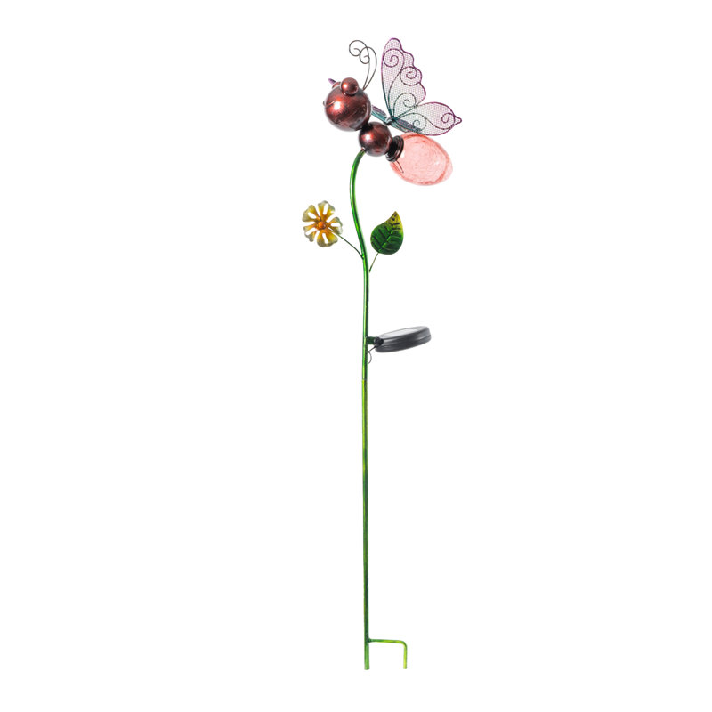 Piquet de jardin Aliya, Rouge