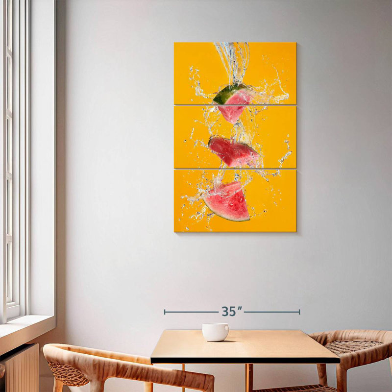 Yarlin Watermelon Splash, H 57 po x l 36 po