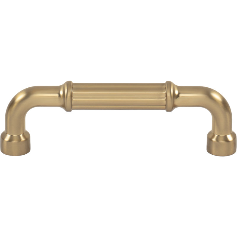 Pemberton 3 3/4" Center to Center Bar Pull, 3 3/4", Gold