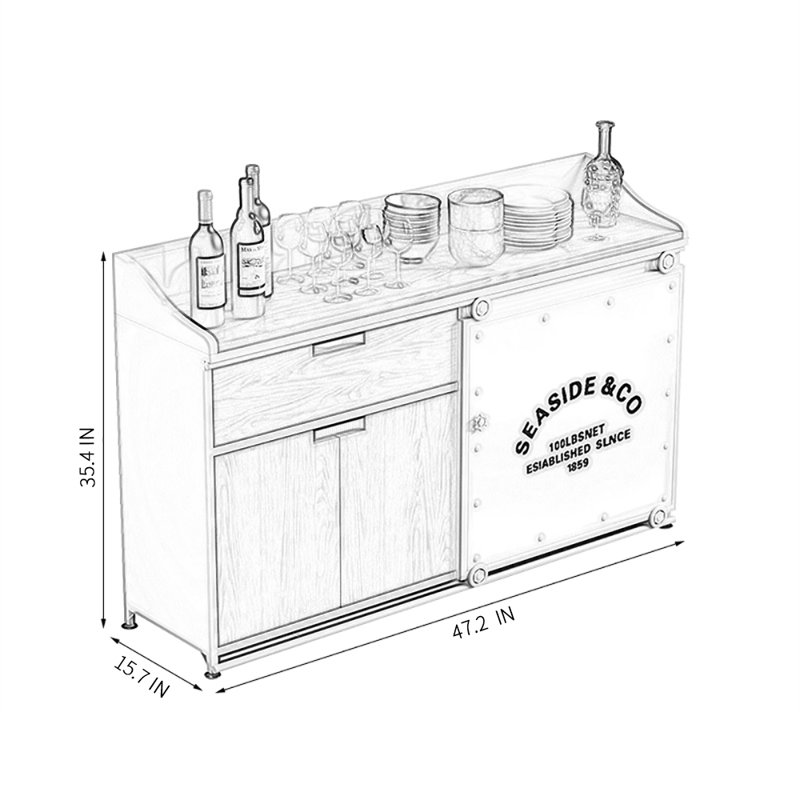 Buffet 47,24 po Kadejah, Rouge