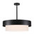 5 - Light Black Dimmable Drum Chandelier-1416444599