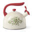 Holiday Metal Tea Kettle