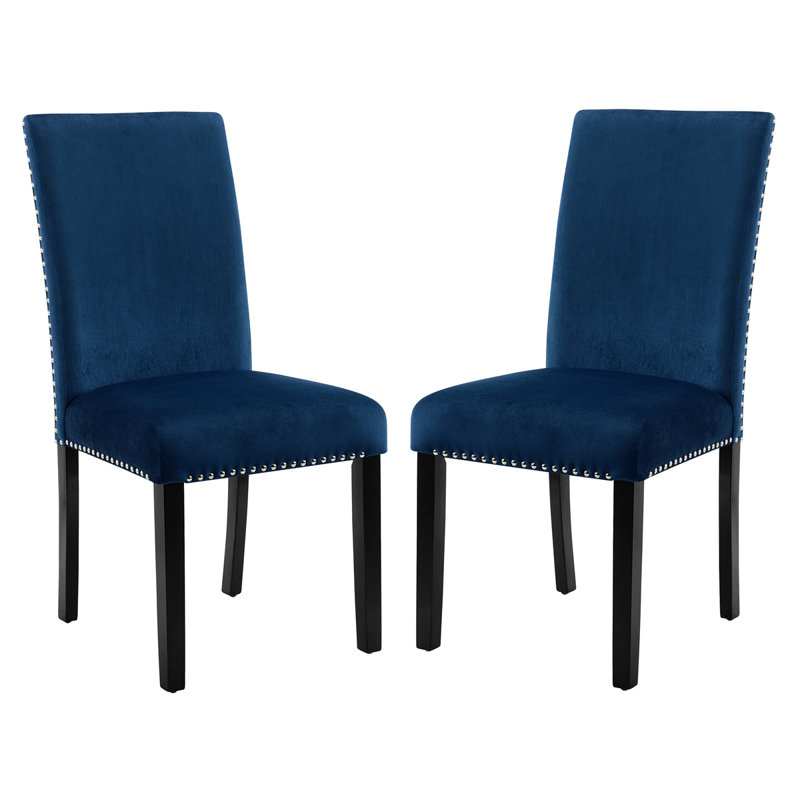 Chaise de salle à manger Cobre, Bleu