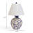 Diana Blue & White Table Lamp