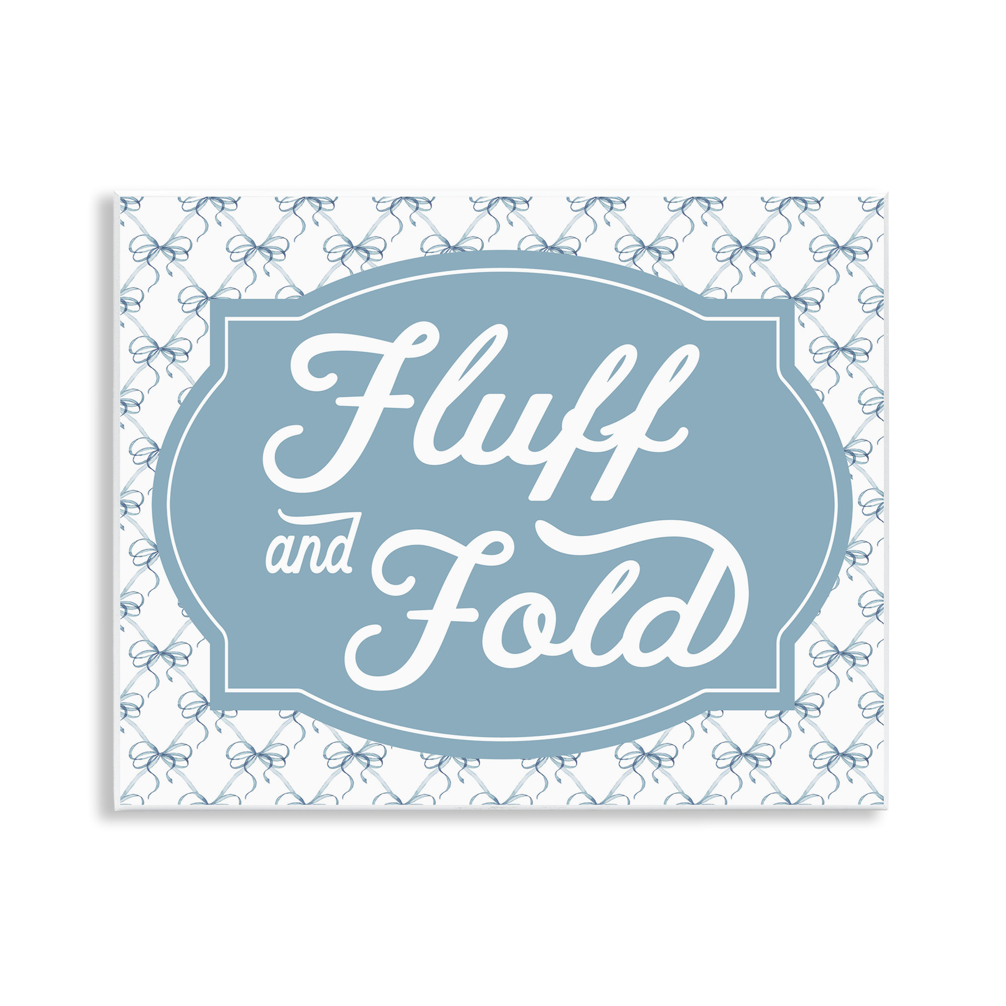 Ophelia & Co. Fluff & Fold with Bow Pattern Wall Plaque, design by ...