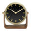 Horloge décorative en acier inoxydable avec support en cuir-1974007330-1977725528