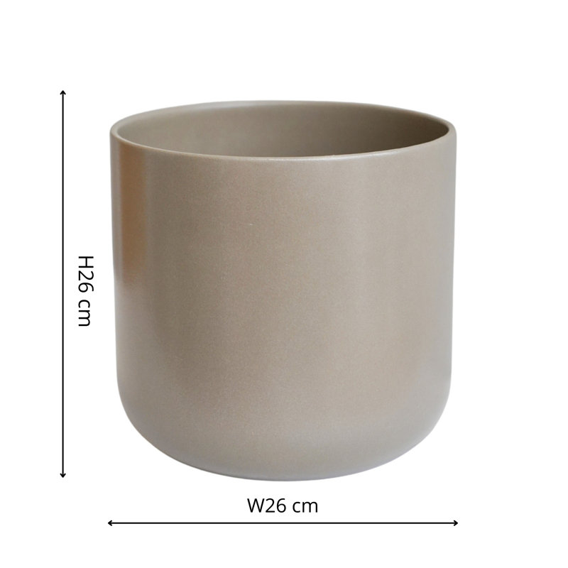 Ceramic Pot Planter,  Brown