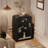 Modern Three-Drawer Single-Door Storage Cabinet