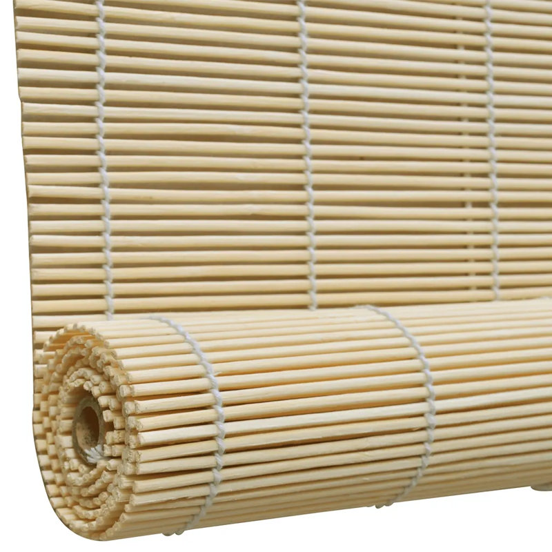 Room Darkening Roller Blind, Natural Brown, 220cm L x 150cm W