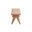 Banc en rotin sans dossier