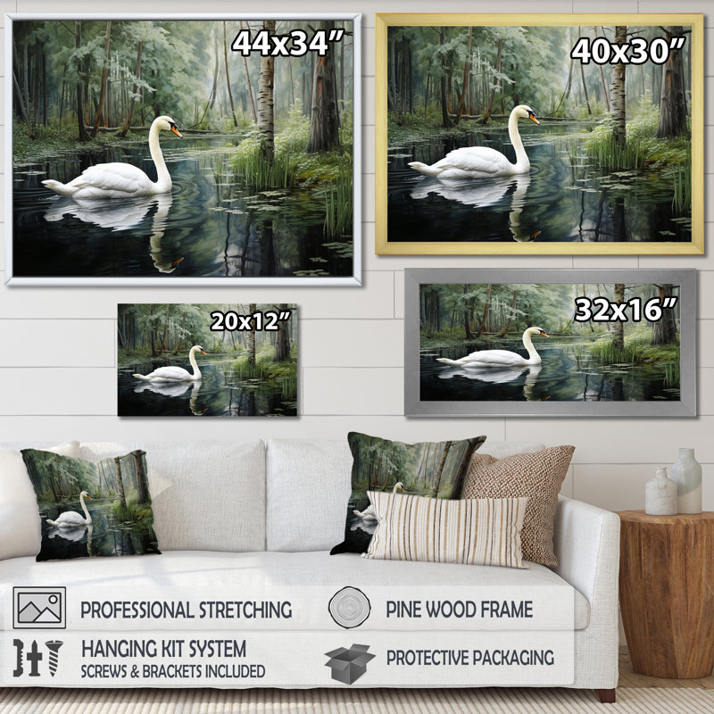 «Bhavna Forest Sawns in Shadows II», reproduction, H 24 po x l 32 po x P 1 po, Cadre flottant noir